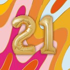 ballonnen voor 21ste verjaardag